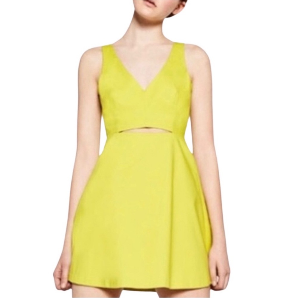 Zara Trafaluc Lime Dress